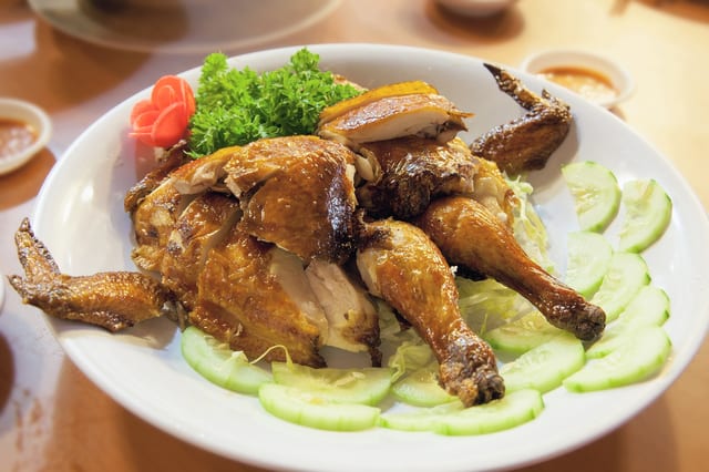 Chinese Roasted BBQ Chicken.