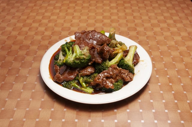 Beef with Broccoli.