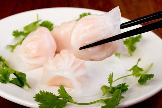 Shrimp Har Gow Dumplings (4 Pieces).