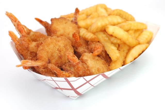 Shrimp & Chips.