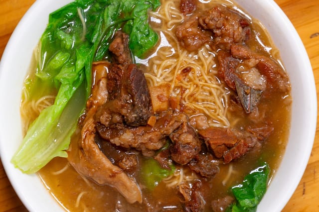 Beef Flank Special Noodles.
